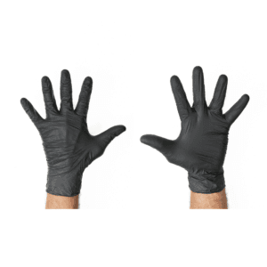 BlackNite Nitrile Black Disposable Gloves