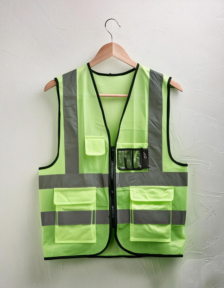 Branded Safety Vests with Eco-Friendly Printing