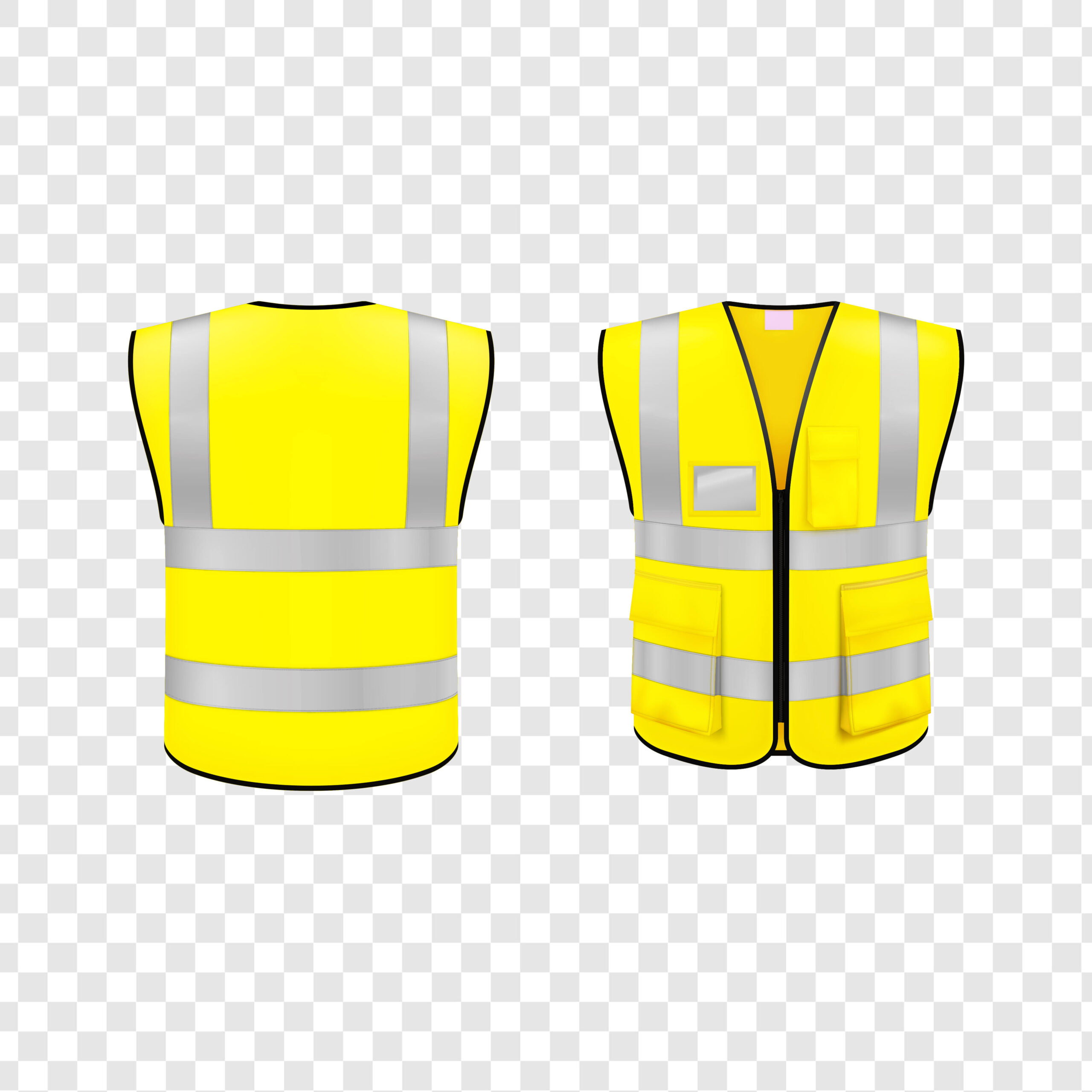 Yellow Safety Vest Color Code
