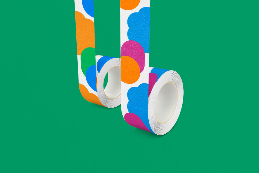custom printed tapes and wraps with logo