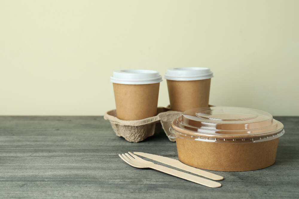 compostable food packaging Byford