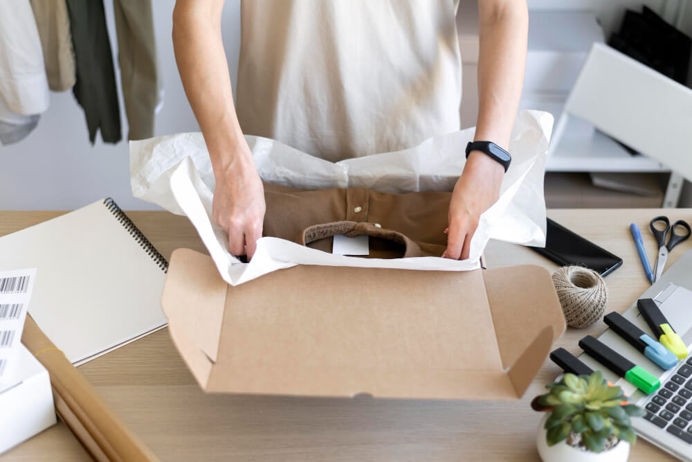custom paper packaging tape Australia