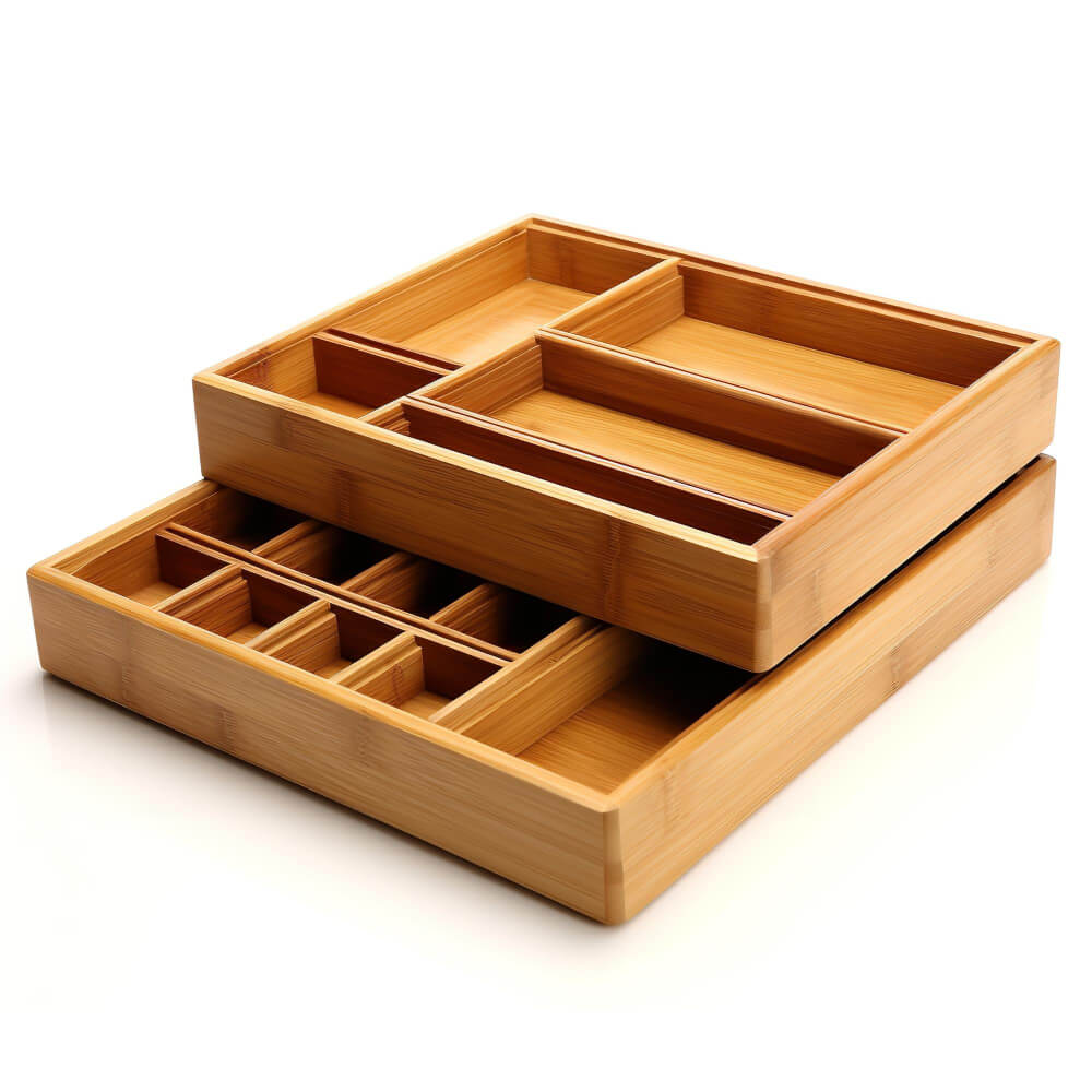 Compartment Boxes Wooden