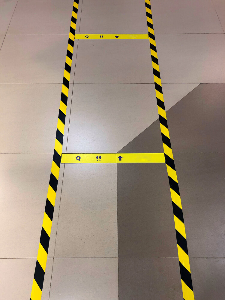 Custom Aisle & Floor Marking Tape Services