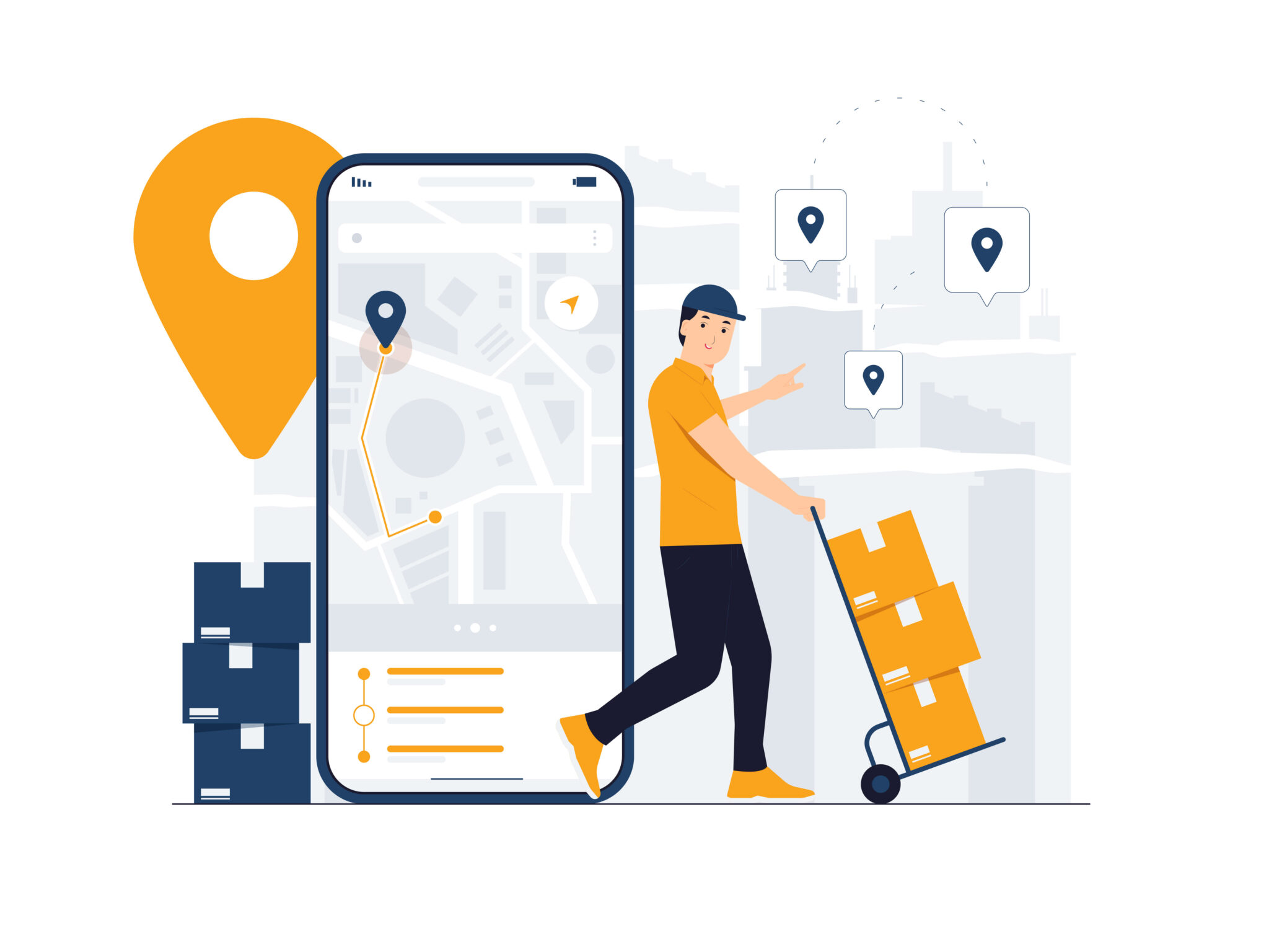 pick and pack logistics tracking