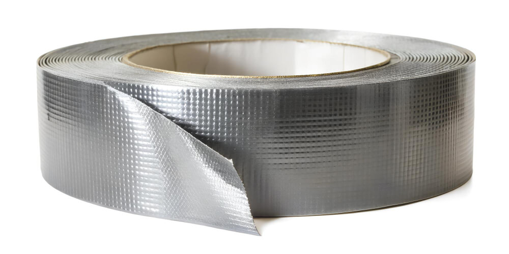 reinforced silver tape