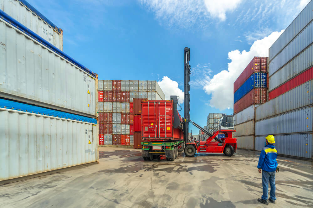 40ft container unloading warehouse Sydney