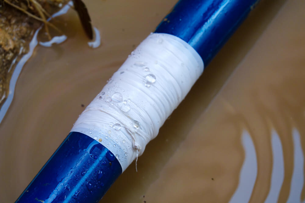 water activated fiberglass tape for pipe repair