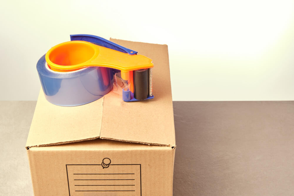 water activated shipping tape dispenser